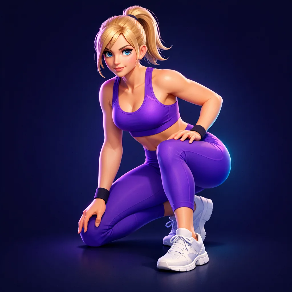 Custom 3D avatar example 2 — generated from a user photo