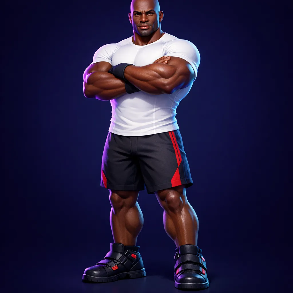 Custom 3D avatar example 4 — generated from a user photo