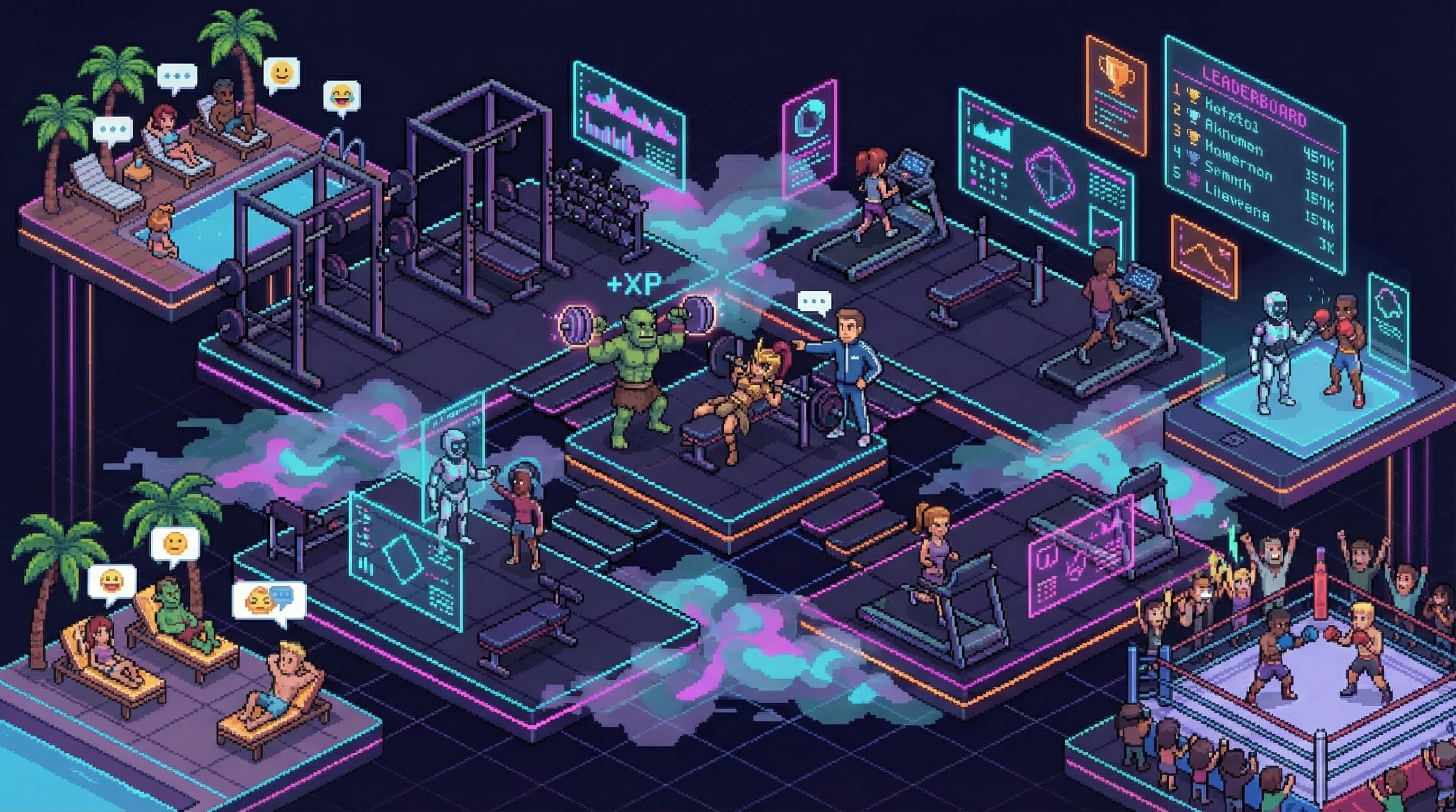 Forjex Arena - Train, Compete, Conquer