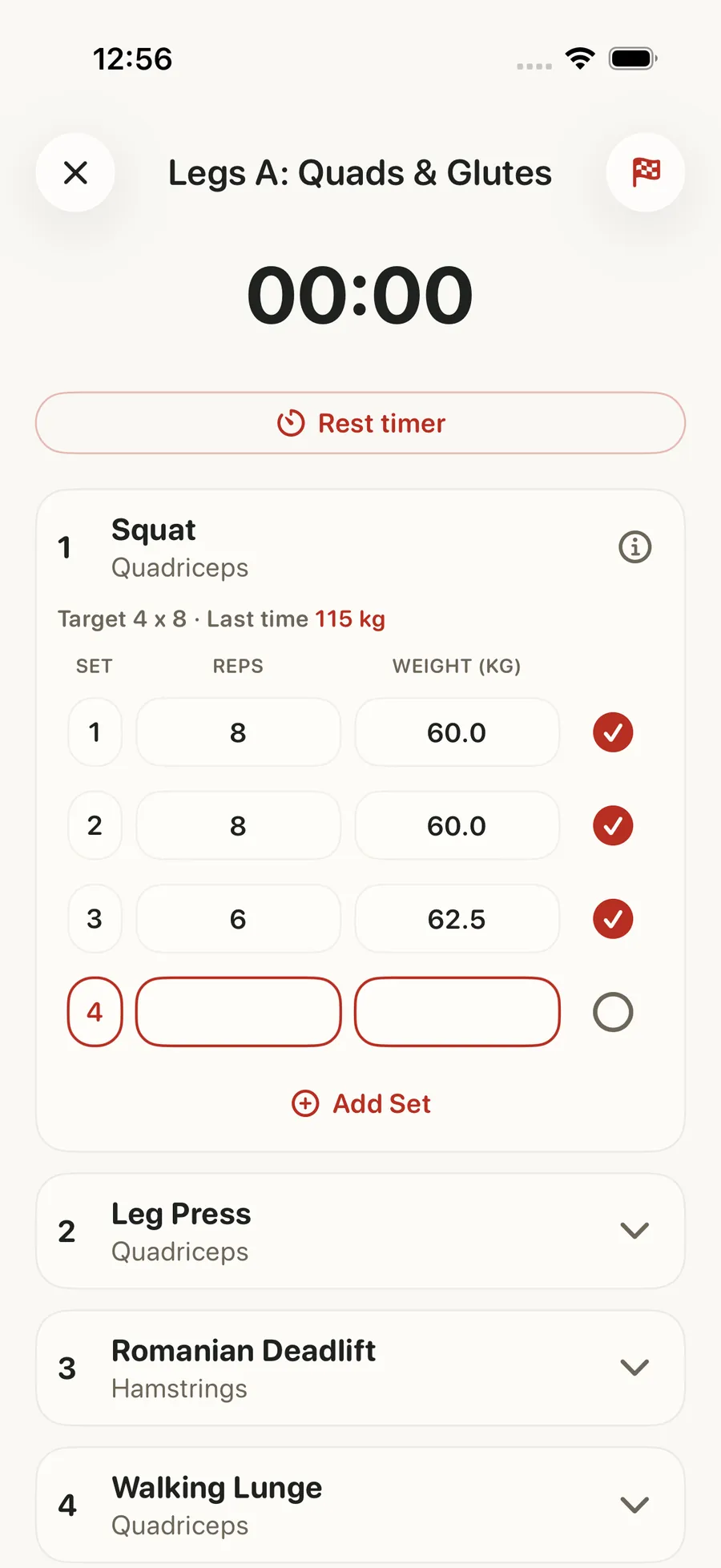 Workout Tracker
