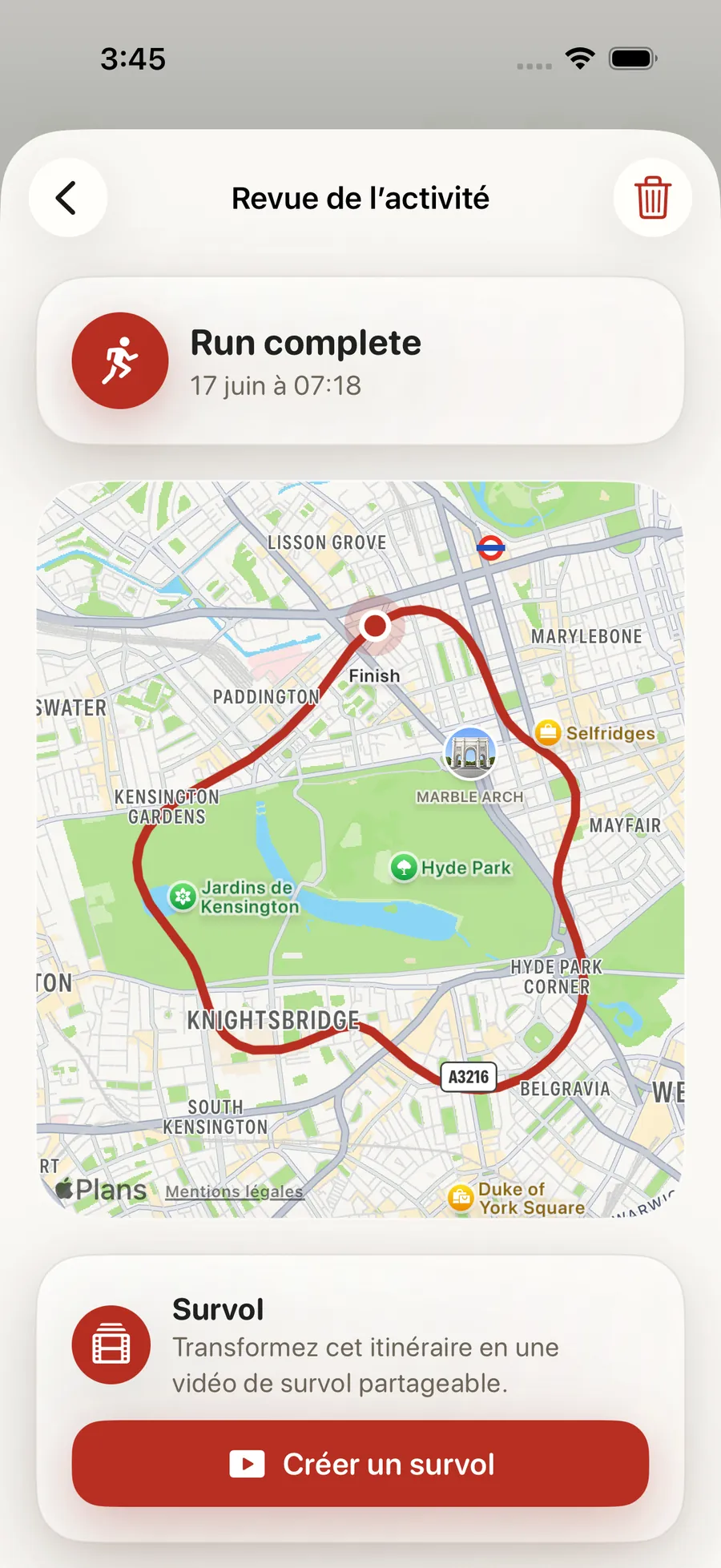 Course et vélo